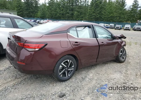 2025 Nissan Sentra Sv from USA, damaged, VIN 3N1AB8CV7SY317631